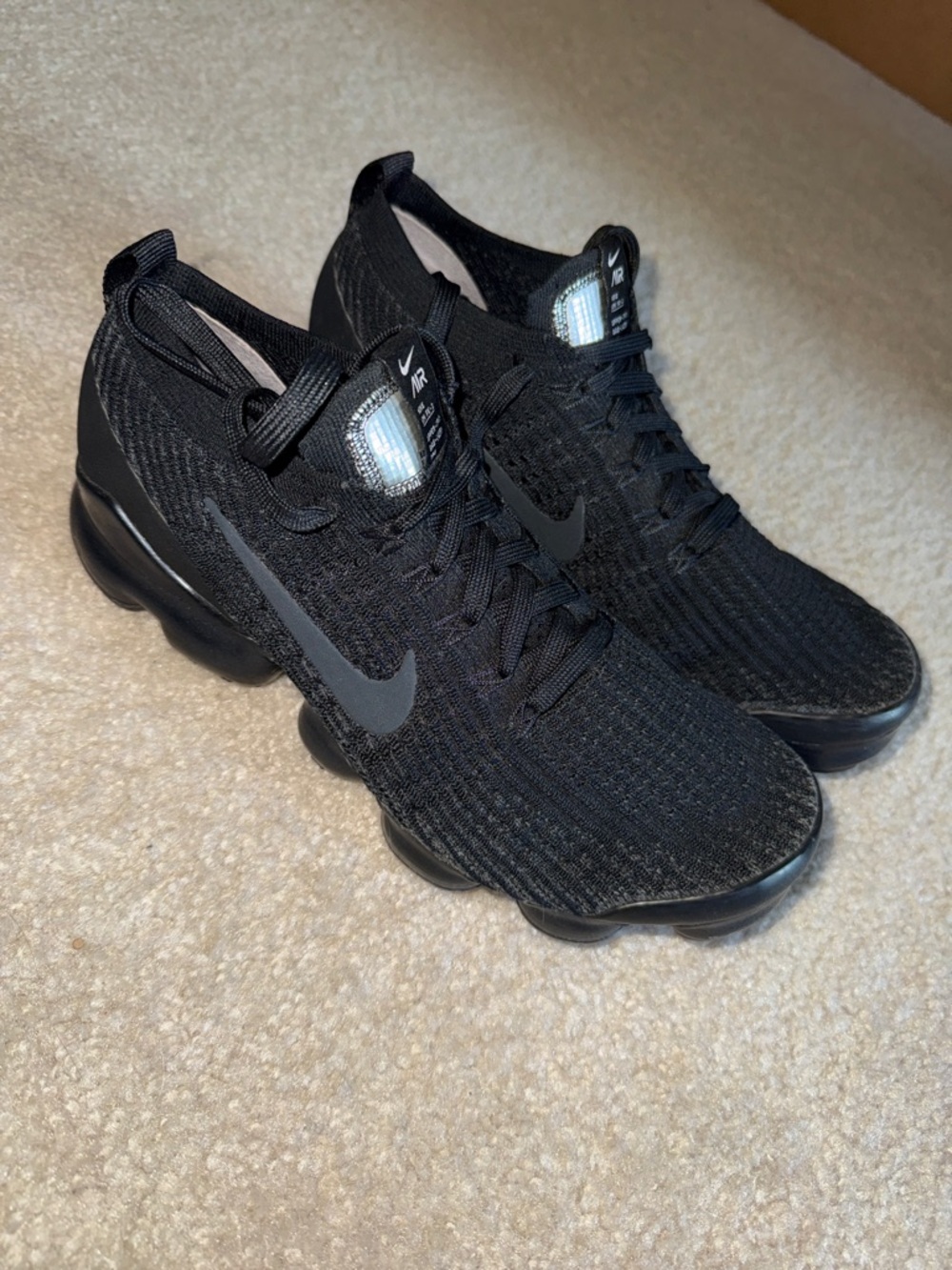 Nike Women’s Black Knit VaporMax Style Sneakers